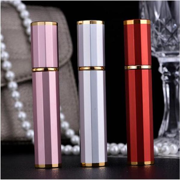

8ml mini refillable bottle perfume empty bottle portable squeeze flakon parfum travel refillable perfume atomizer bottle gifts