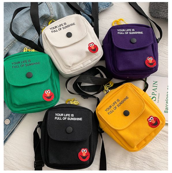 

2020 новый стиль улица сезам холщовая сумка женская мода корейский универсальный ins ветер versitile мода crossbody сумка