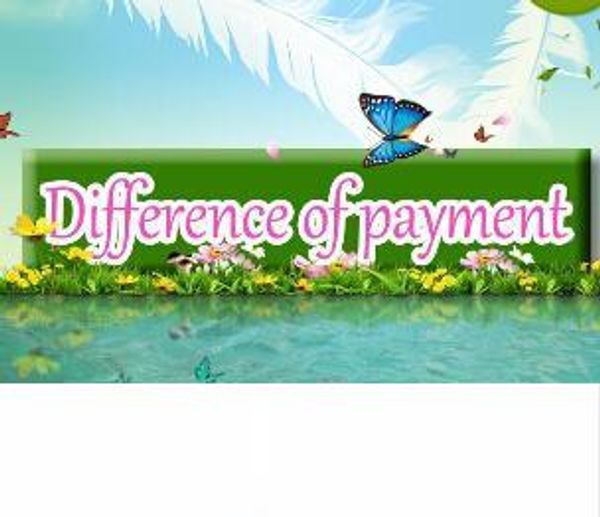 

difference of payment for freight