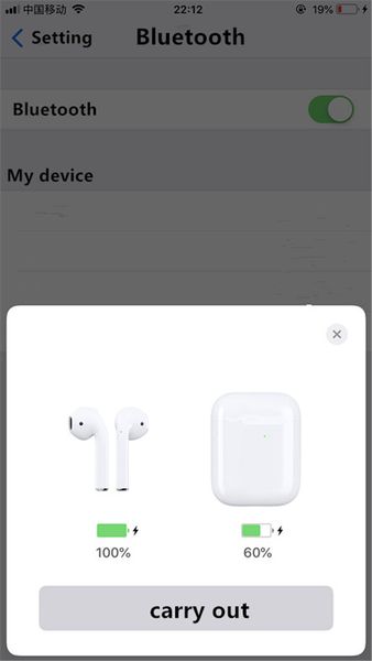 

Tw upercopy animation 039 late t 2 generation wirele charging bluetooth head et with mart en or matte hinge h1 earbud matte hinge