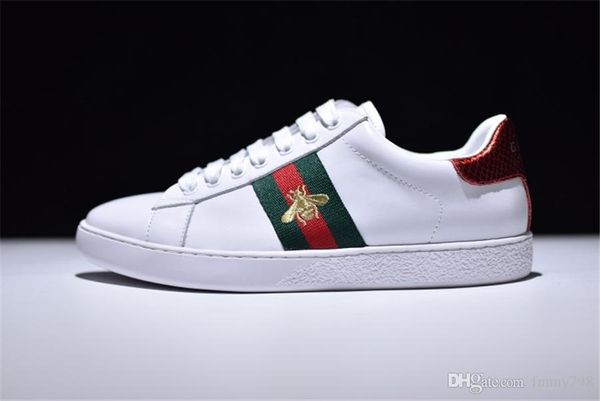 

Ace Shoes Designer Shoes Casual Sneakers Luxury Embroidery Bee,flowers Tigers Fruit Dragon Men And Women Sneakers Size Us5-us12