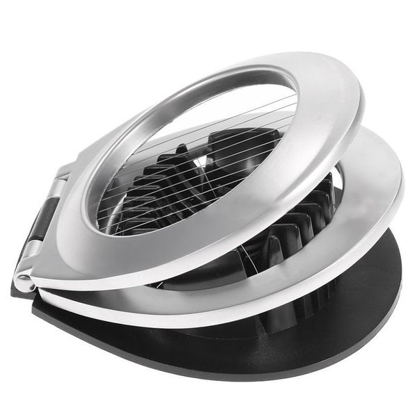 

stainless steel egg slicer eggs cutting 2 in 1 slices & wedges kitchen tool