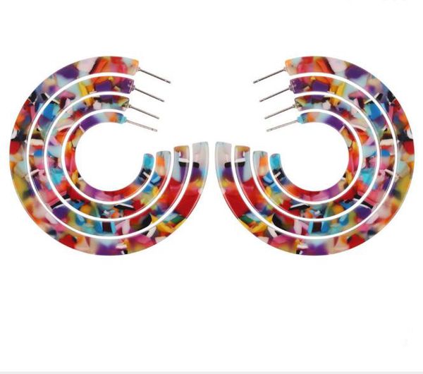 

мода серьги набор темперамент смолы кольцо серьги набор, Golden;silver