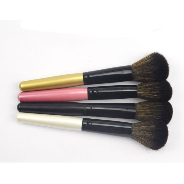 

premium makeup tools & accessories single brushes for blush loose powder cosmetics wood handle soft nylon hair 5 colors dhl free