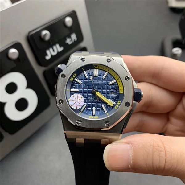 

jf15710st super orologio di lusso 3120 automatic mechanical movement watches table diameter: 42 mm. case thickness: 14.1mm designer watches, Slivery;brown