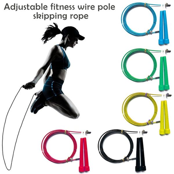 

3m speed jump rope count rope adjustable jumping weight-bearing fitness light skipping for women -cros