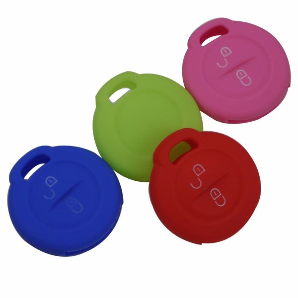 

silicone remote car key fob case cover for mitsubishi colt warior carisma spacestar car accessories 2 buttons
