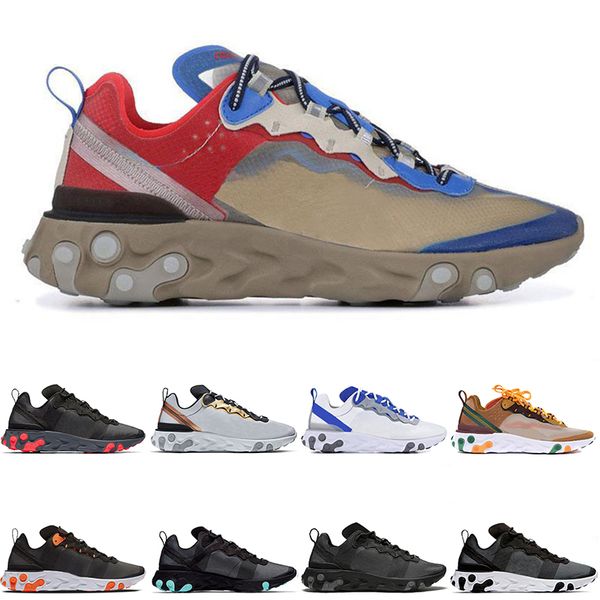 

undercover й предстоящий 55 реагировать элемент 87 пакета белой тапки марки мужчины женщины мужчины женщина trainer дизайнерских кроссовки z, White;red