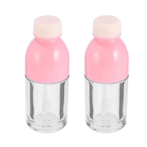 

1 мешок / 10шт малый блеск для губ бутылки пластиковый прозрачный empty lip gloss tube глазурь бутылки пустые контейнеры для wo