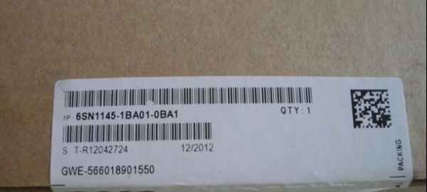 

6sn1145-1ba01-0ba1 новая и оригинальная мощность серво