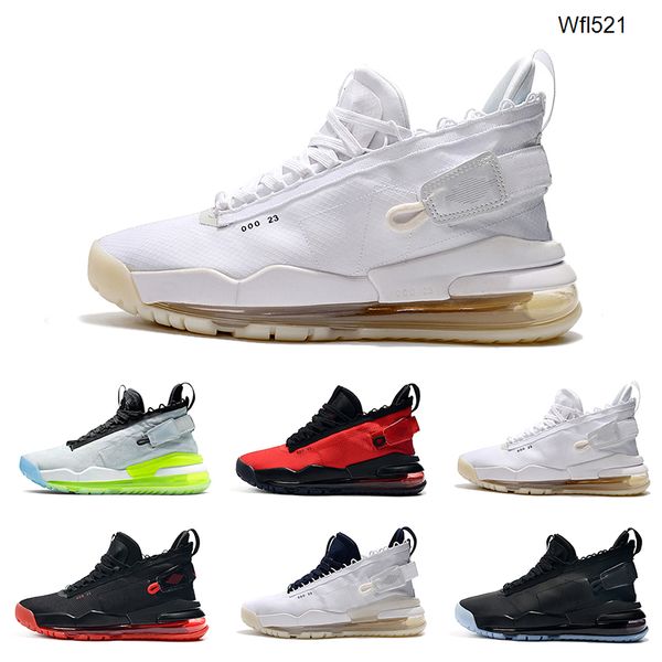 

2019 pure platinum mens basketball shoes black bred gym red neon gradient pale ivory white black men trainers sports sneakers 7-12