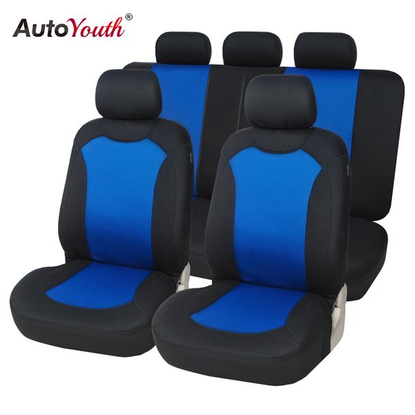 

autoyouth new car seat cover jacquard fabric 3 colors universal seat covers car protector interior accessories styling