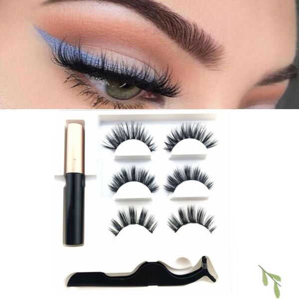 

makeup eyelash magnetic liquid eyeliner magnetic false eyelashes waterproof long lasting eyelash extension natural long