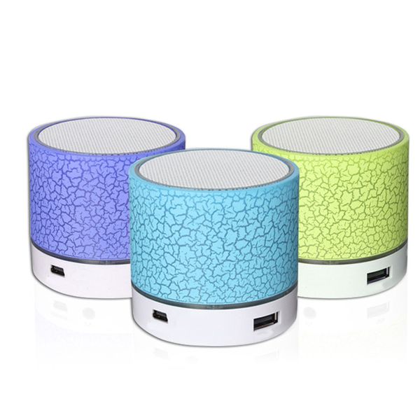 LED MINI Portable MP3 Speaker TF USB Music Sound Subwoofer Wireless