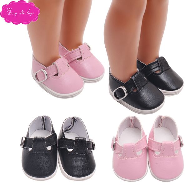 

hand-made 14.5 inch rice dew doll shoes simple flat leather shoes fine workmanship