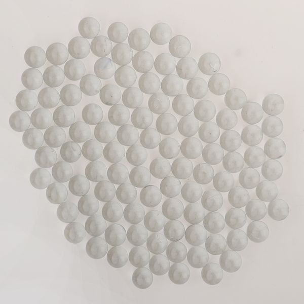 

100pcs 13mm high precision laboratory transparent fixed glass beads decorative glass ball use for mechanical ball bearing