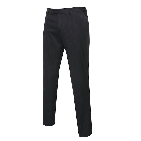 

mens striped trousers business casual pants men black gray men suit pants size 29-36 spring and autumn man pant, White;black