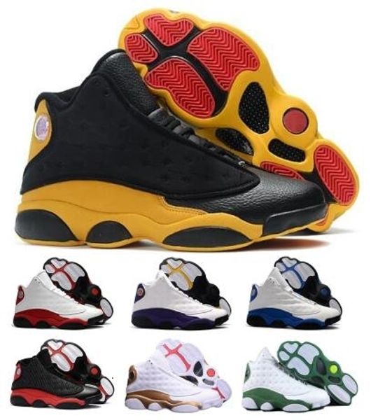 

mens women 13 13s basketball shoes sneakers 2019 new lakers melo olive bred flint anthony cap and gown chicago zapatillas basket ball shoes