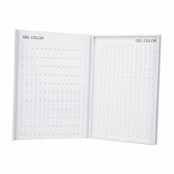 

308 color nail art tips display book chart display board nail polish board art tips polish uv gel for salon acce