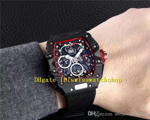 

Spline crew plit ec ultralight mclaren f1 ntpt carbon men watch keleton tourbillon automatic port wri twatch canva trap