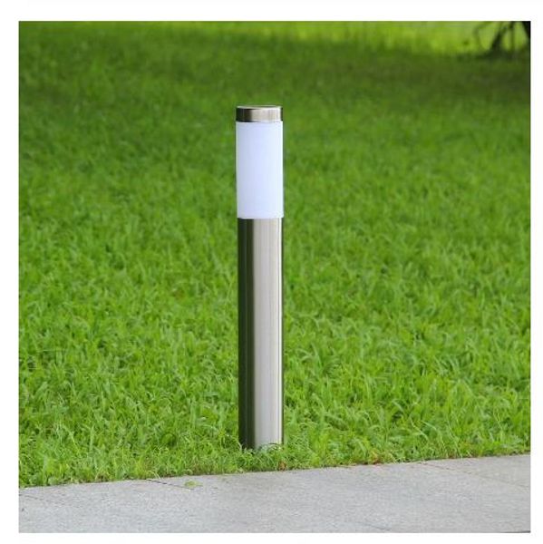 

led outdoor lawn lamp ip65 waterproof 12v 110v 220v e27 garden stainless steel lights courtyard lights landscape lamp