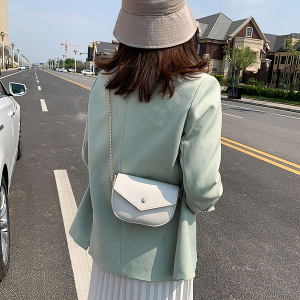 

2020 new shoulder bag women's casual fashion korean version of the messenger bag retro saddle