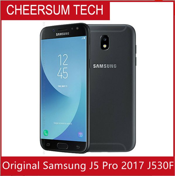 

original refurbished samsung galaxy j5 pro 2017 j530f 5.2 inch octa core 2gb ram 16gb rom 13mp 3000mah 4g lte android smart phone
