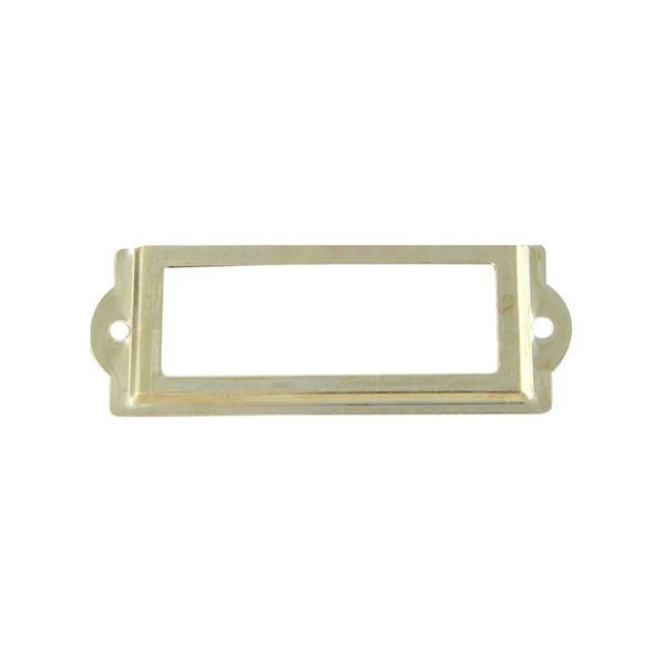 

10pcs antique labels pull frame file name card holder for cabinet drawer box case