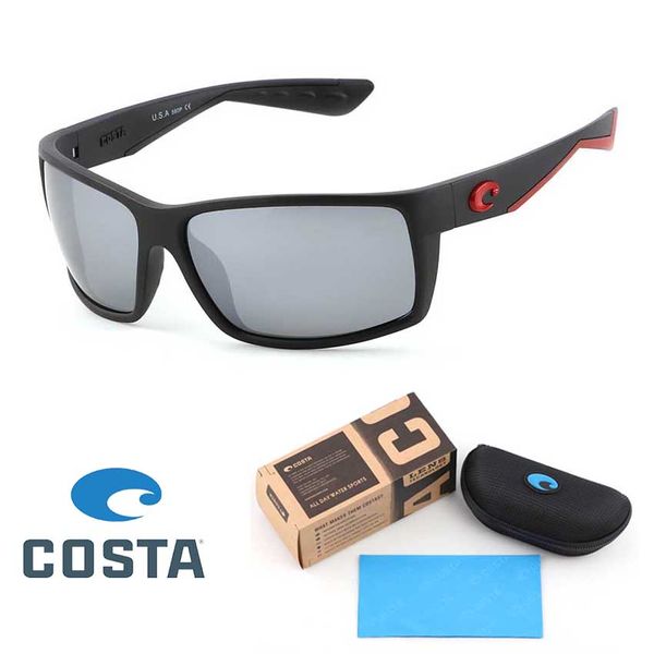 

Brand designer TR90 Frame Polarized lens COSTA Reefton sunglasses for Men Women Outdoor beach Sport Sun Glasses Eyesware with Retail box