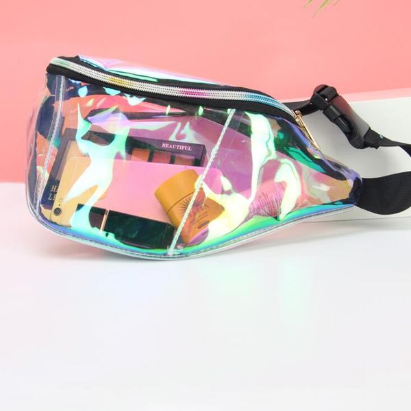 

2020 bags woman waist bag cross body bags laser material handbag one shoulder waist chest bags