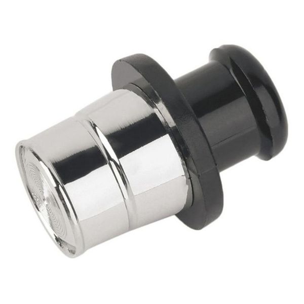 

car lighter shaped metal safe secret stash diversion container box tobacco jewelery screw cap container, Black