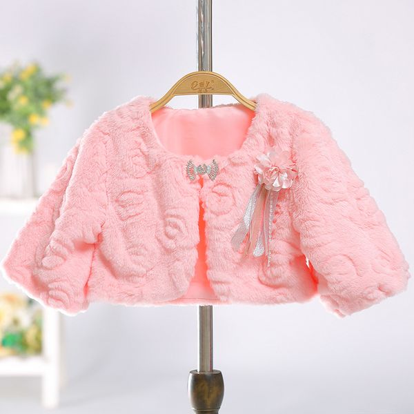 

beautiful princess girls pageant wedding bridesmaid birthday wrap jacket faux fur bolero shrug jacket cloak cape accessories, Blue;gray