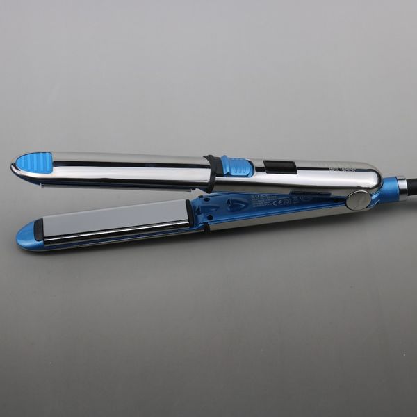 

до 750f pro нержавеющая сталь 1/4 " титановый выпрямитель для волос профессиональный плоский утюг быстрый электрический выпрямляющий утюг са, Black