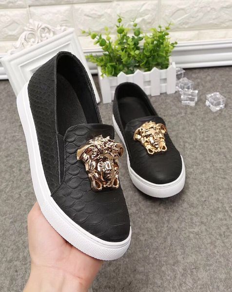 

2019 Men Women Classic Genuine Leather Arena Brand Flats Sneakers Men Classic Genuine Leather Arena Brand Flats Sneakers mf 35-45 17