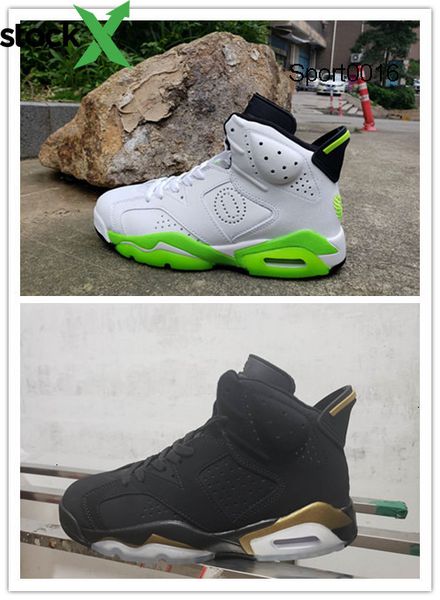 

новый 6 vi черный золотой низкий мужчины jordon баскетбол 6s дизайнерская обувь кроссовки спорт открытый тренеры с коробкой высокое качество, Black