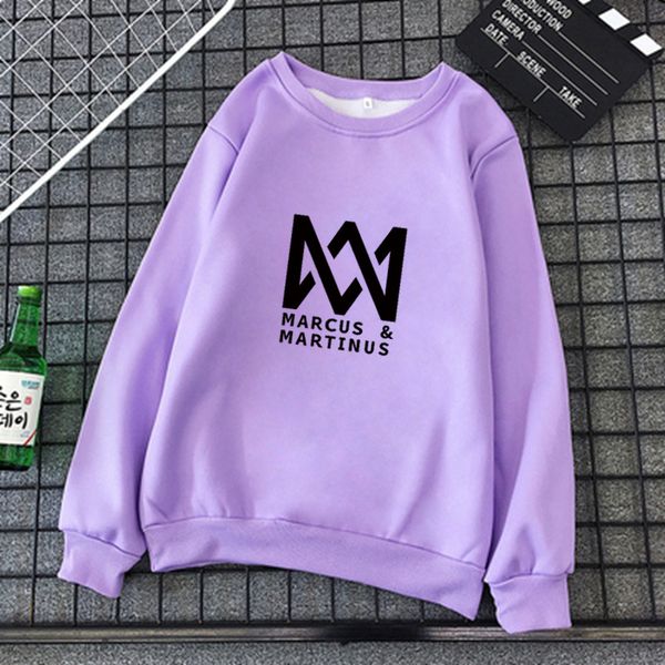 

new fashion marcus and martinus hoodie sweatshirt pullovers women harajuku kawaii hooded streetwear hip hop hoody plus size, Black
