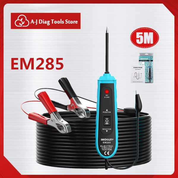 

all-sun em285 power probe car electric circuit tester damage-dc6-24v car circuit fault tester tool current continuity test