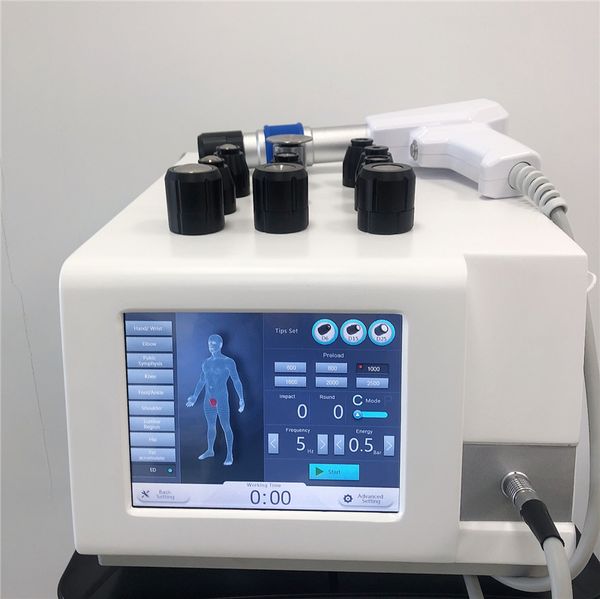 

portable shock wave extracorporeal body pain / pneumatic acoustic radial shockwave therapy machine for ed