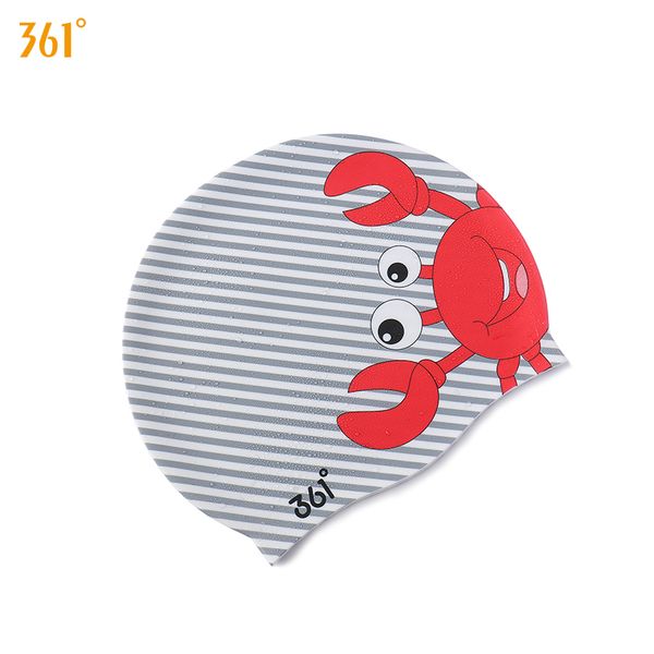 

361 women swim cap silicone long hair ear protection sports waterproof swimming caps kid's pool caps children cartoon swim