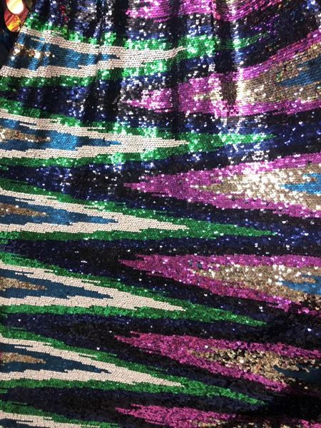 

african sequin lace fabric 2020 lace tulle nigerian french fabric wedding dress vs-x31251, Pink;blue