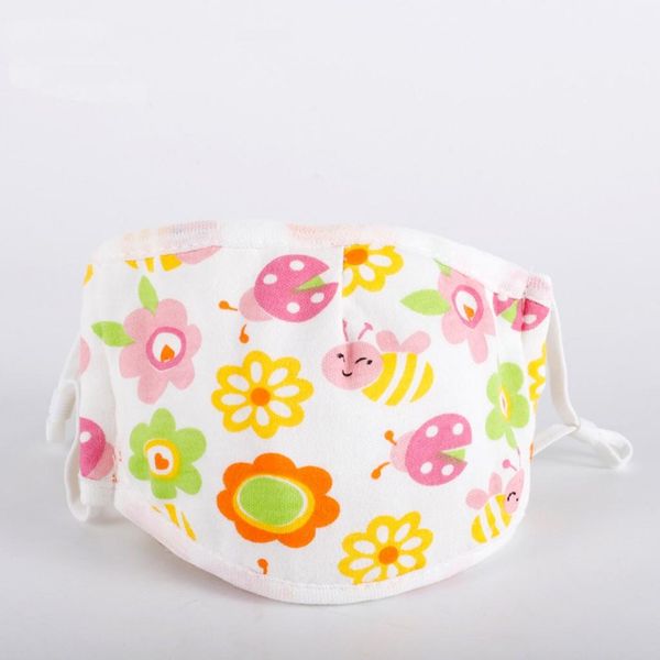 

face maskes unisex child kids cartoon print регулируемый фильтр многоразовый safet protect многоразовый хлопчатобумажный шарф для лица женщи, Silver