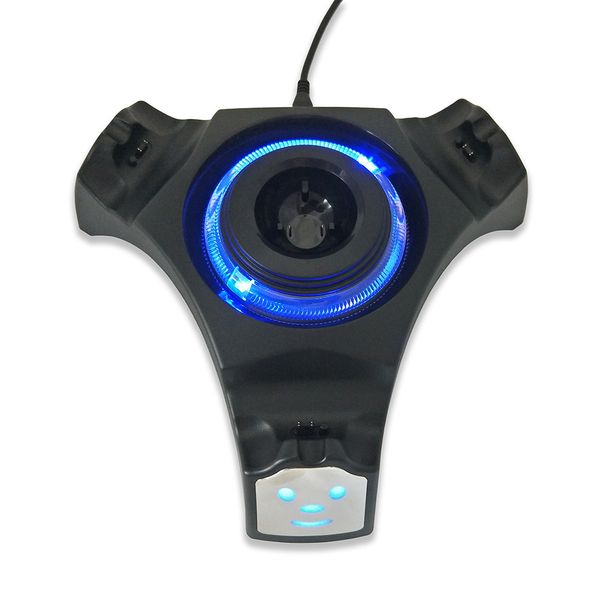 

Горячие продажи PS4 Slim Pro PS VR PS Move Контроллер Движения Треугольник Синий LED Зарядное