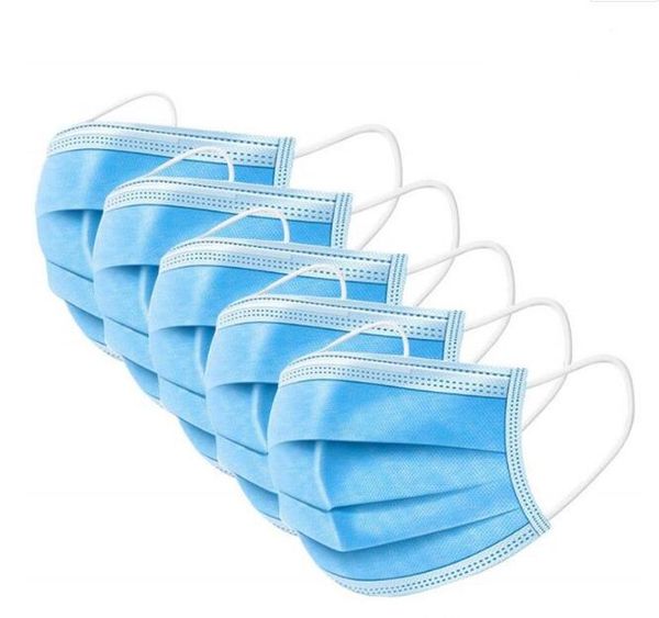 

masks wholesale;masks wholesaledisposable face masks thick 3-layer dustproof earloop dust mouth masks cover 3ply non-woven disposable dust m