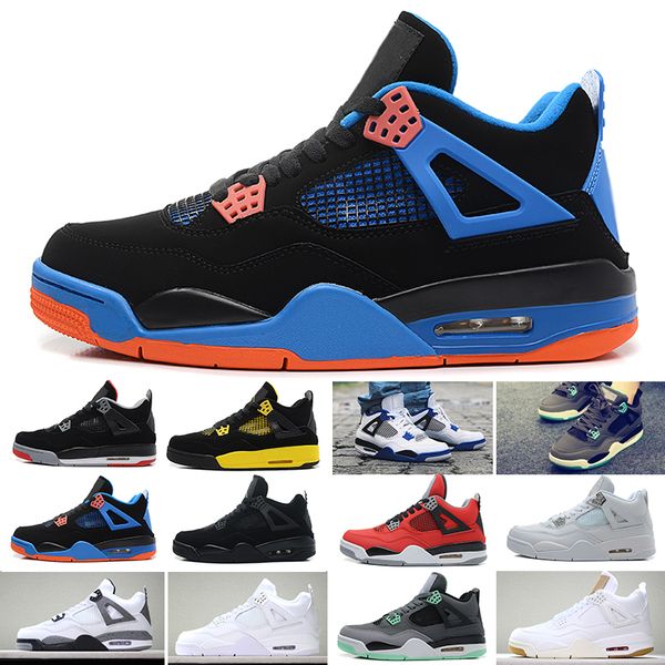 

2019 new bred fiba 4 4s iv what the cactus jack laser wings mens basketball shoes denim blue eminem pale citron men sports designer eq07