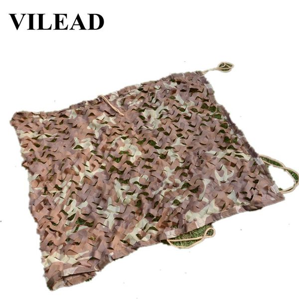 

vilead 2.5*3m car tent camoufllage net hunting camping pgraphy woodland leaves garden sun shelter shadow desert