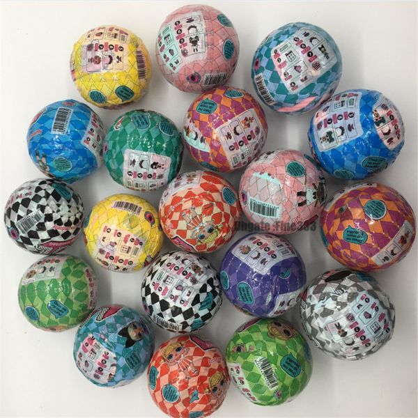 

Doll urpri e blind box figure toy 10cm ball hairgoal erie 5 12pack 12pc package chri tma gift