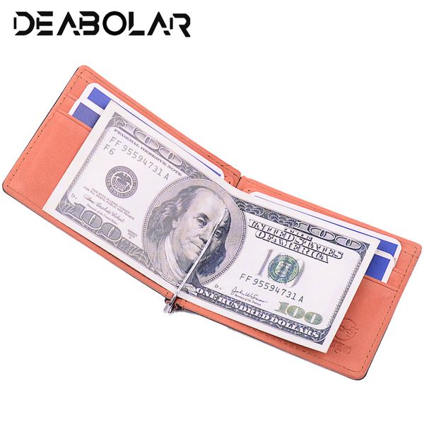 

2018 new style slim brand men women pu bifold male purse billfold zipper pocket wallet money clip coin pocket, Black