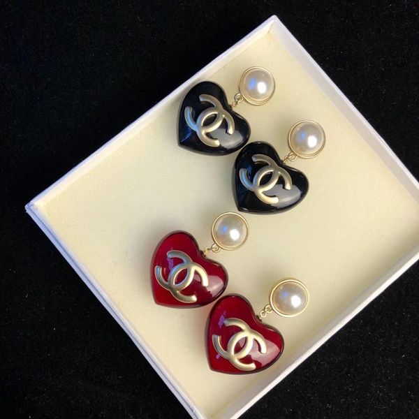 

Новое поступление Высокое качество формы сердца и жемчуга с логотипом для женщин