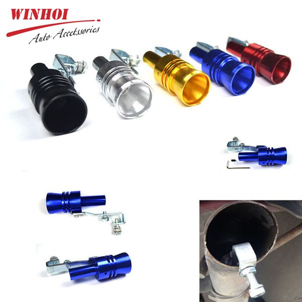 

muffer turbo whiste s/m/l/xl car turbo whistle exhaust universal motorcycle exhaust pipe tail whistle sounder modification