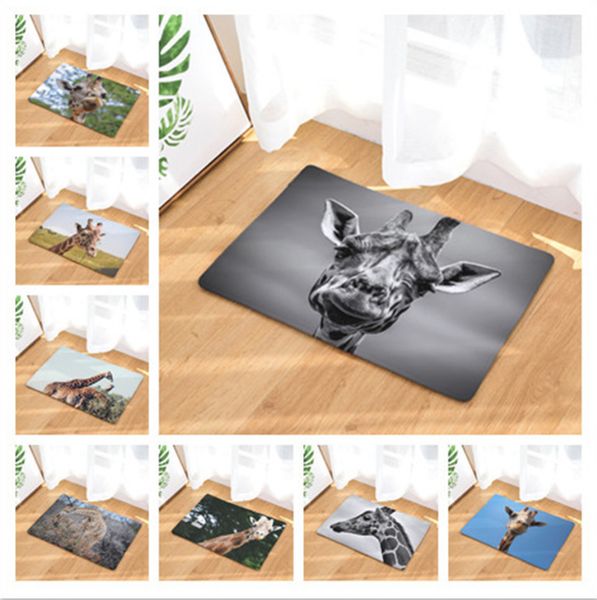 Grosshandel Afrikanische Grasland Giraffe Fussmatte Bad Kuche